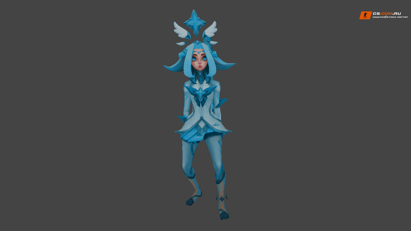 Женская модель Neeko Star Guardian LOL для CS 1.6