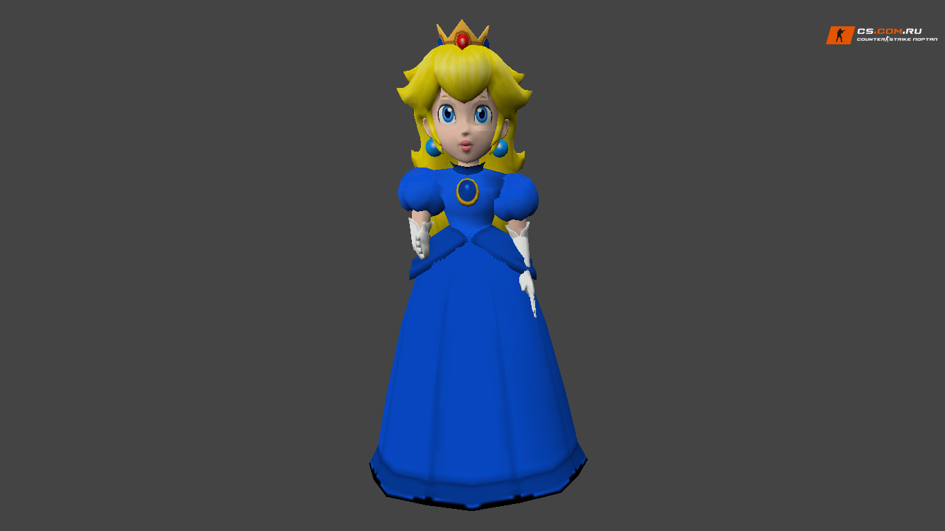 Женская модель Princess Peach для CS 1.6