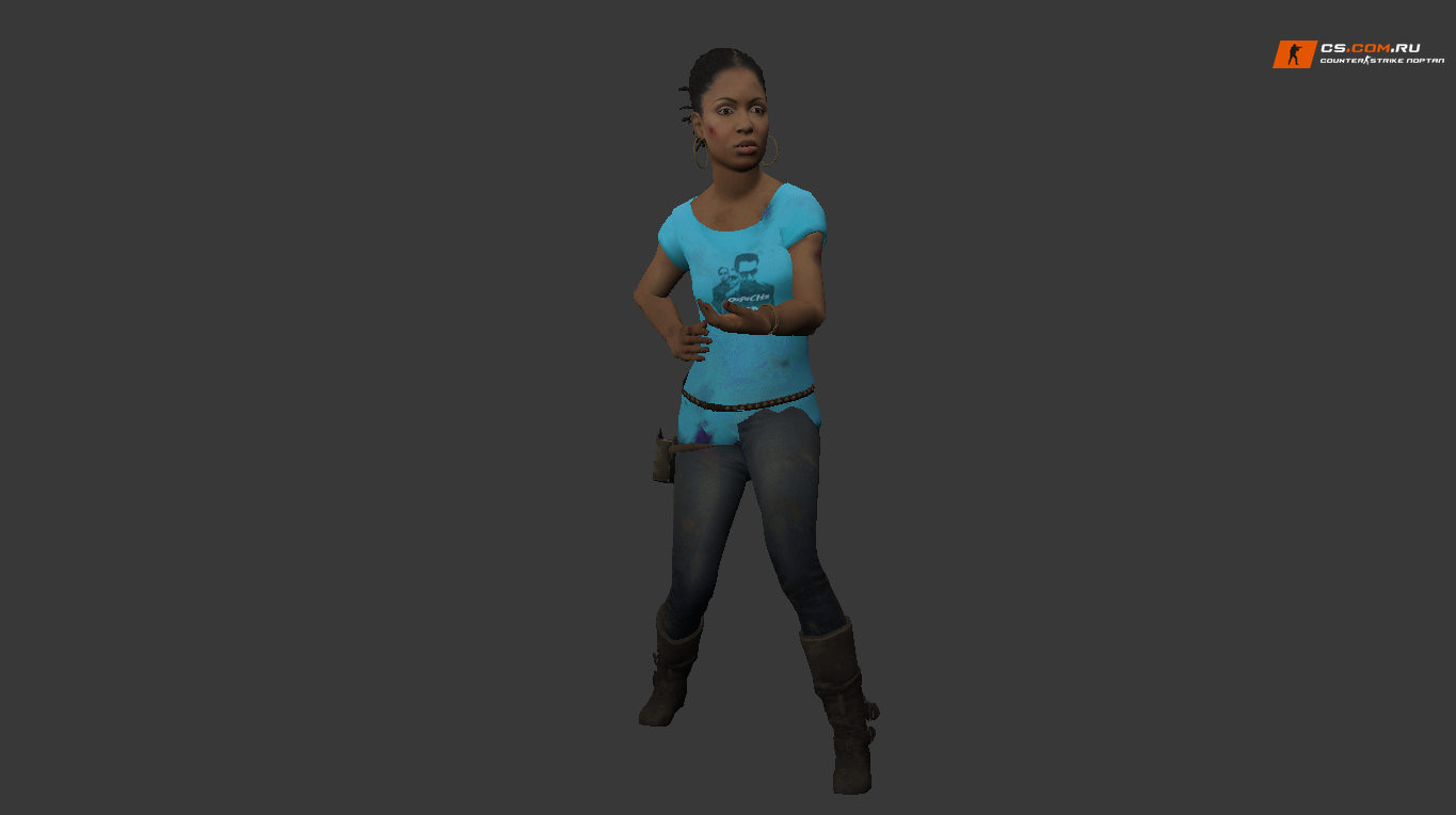 Женская модель Rochelle L4D2 для CS 1.6