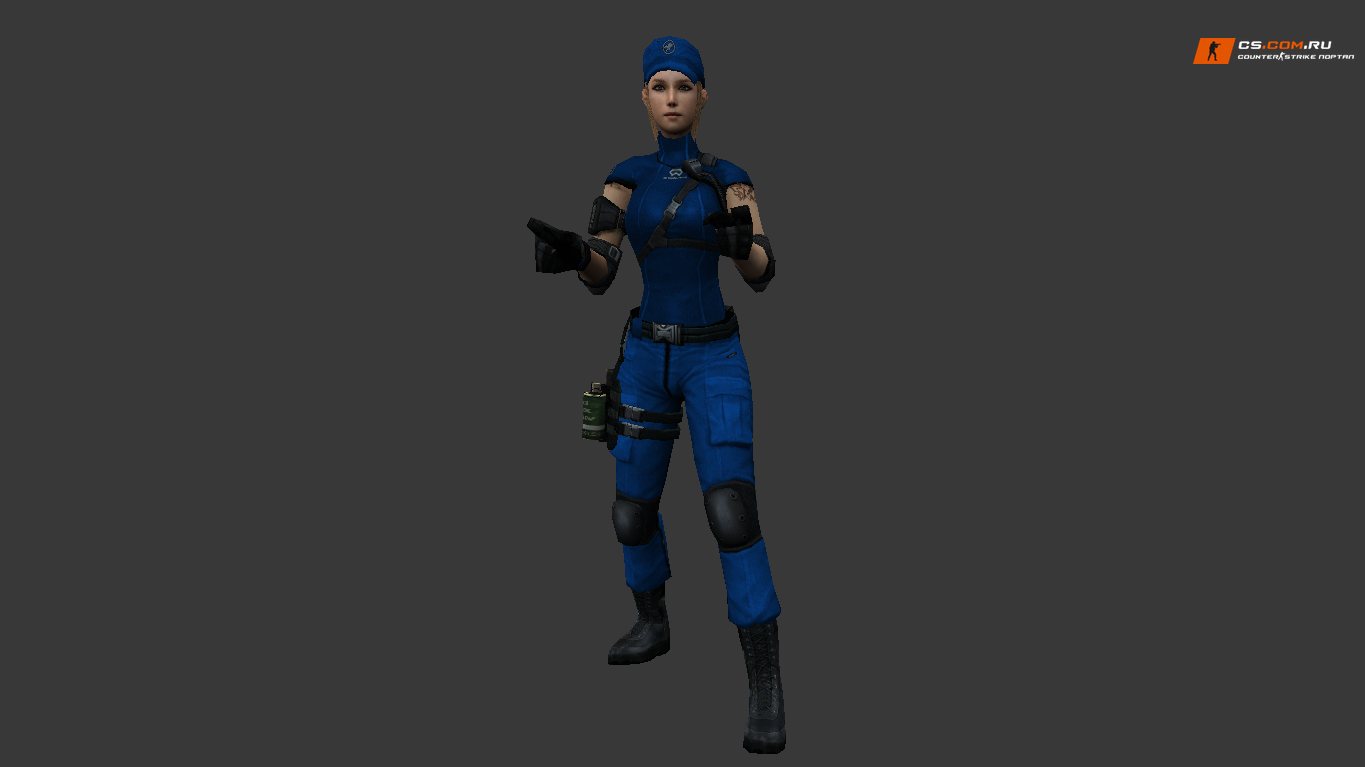 Женская модель Security Girl для CS 1.6
