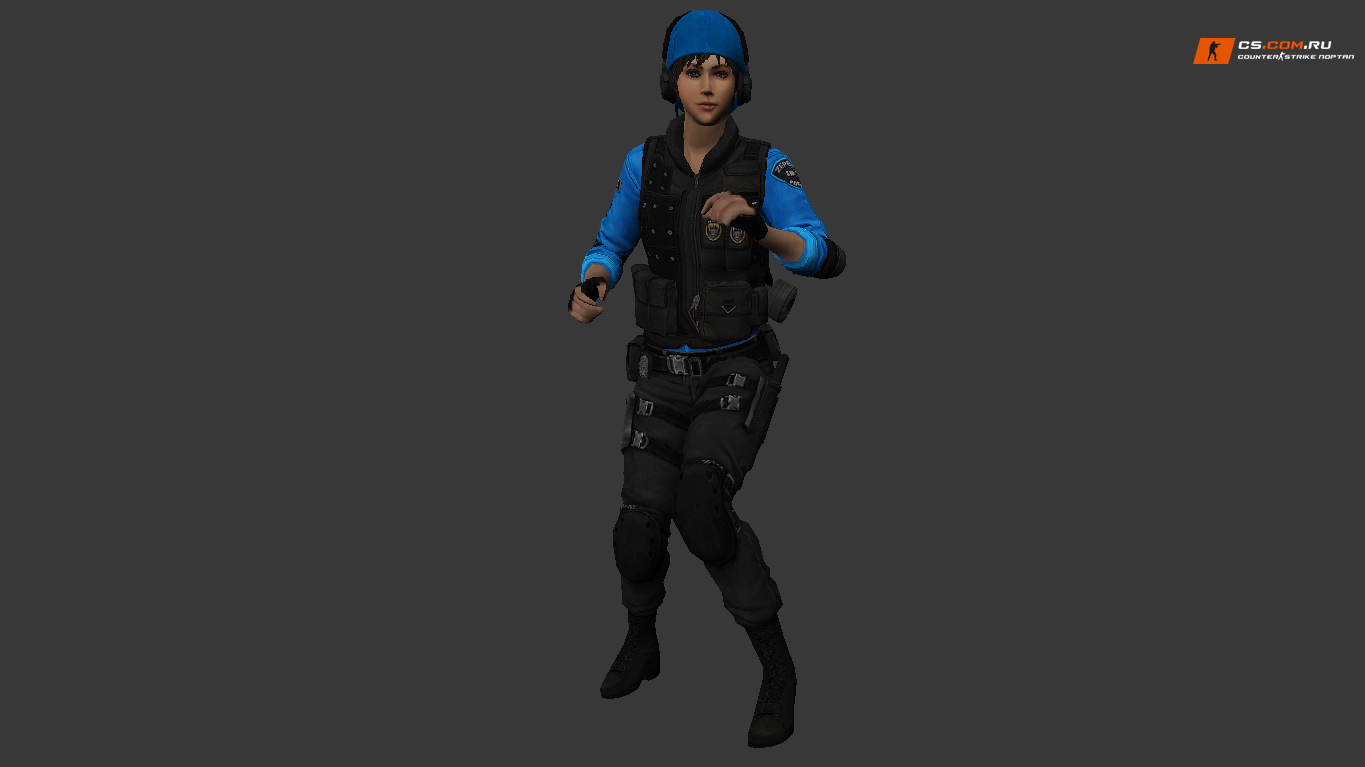 Женская модель Special Agent Girl для CS 1.6
